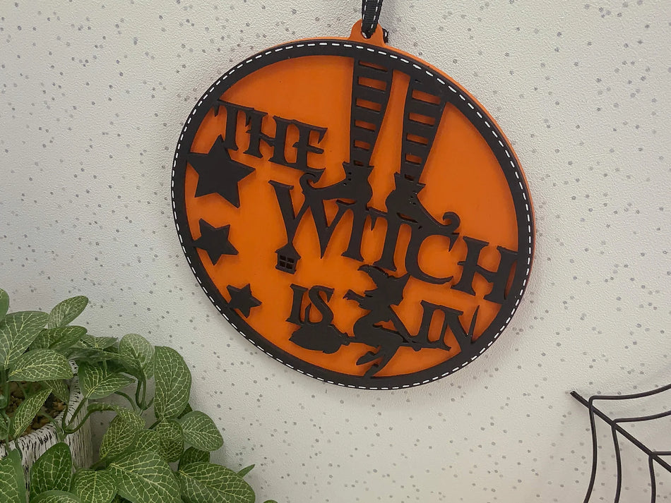 Hand Painted Halloween Sign