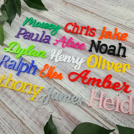 Customisable Name Signs