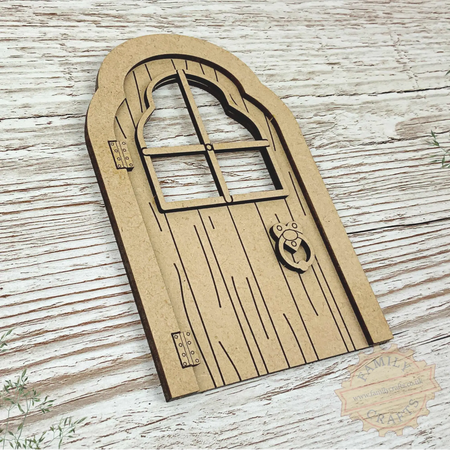 Ornate Layered Fairy Door Craft Kit MDF