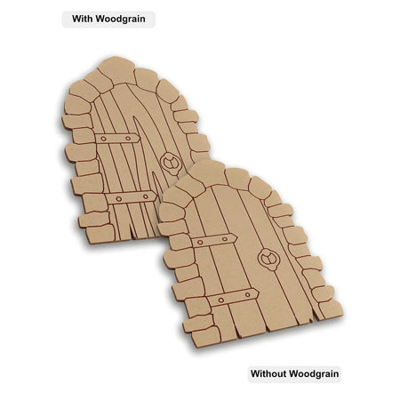 Stone Block Fairy Door Bundle Options