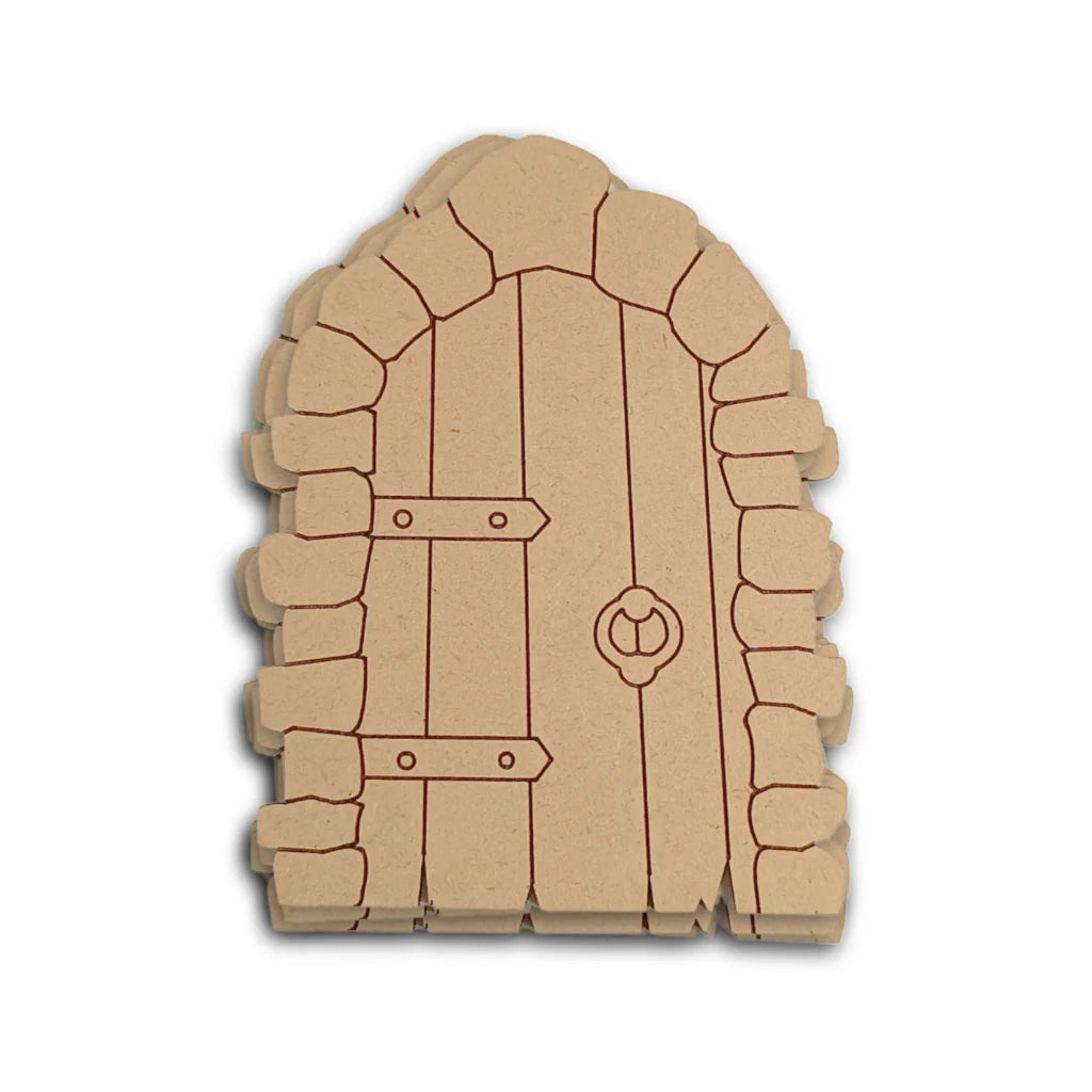 Stone Block Fairy Door Bundle