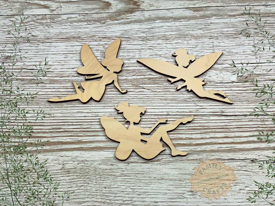 Fairy Silhouette Craft Shapes