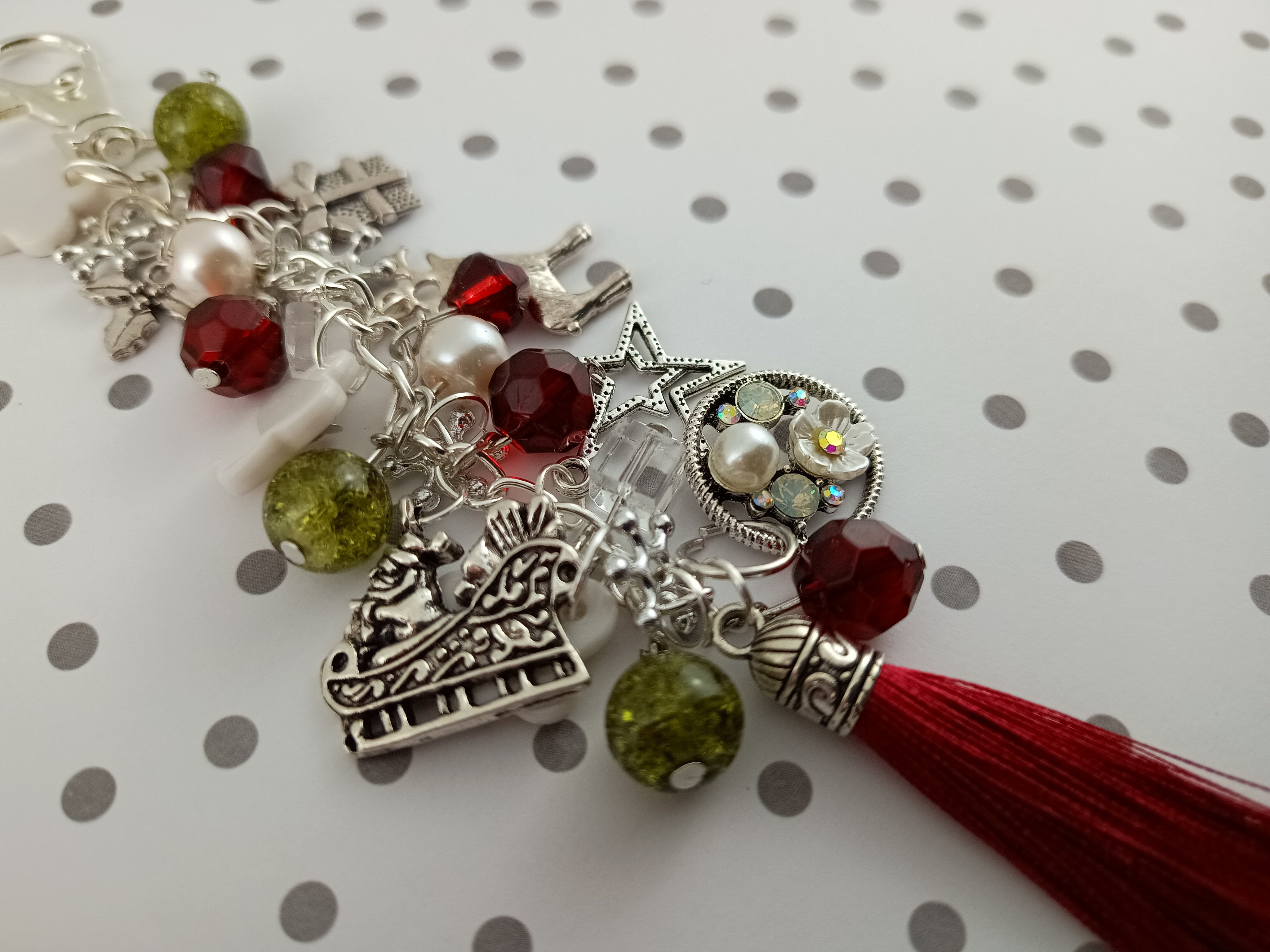 Scrapbook Charm Dangle Set