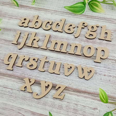 MDF Letters and Numbers