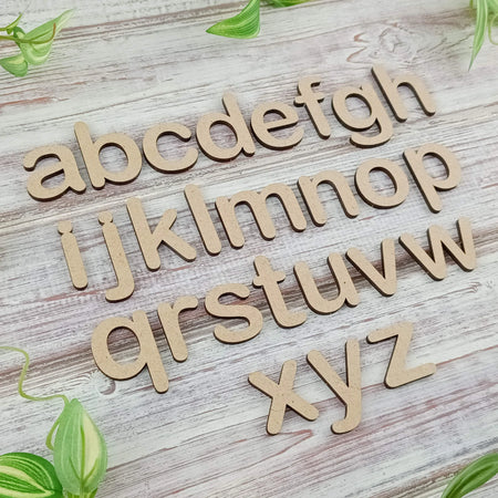 Wooden Letter Craft Blanks