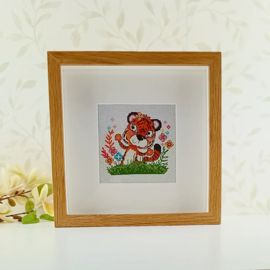 Handmade Cross Stitch Framed Wall Art