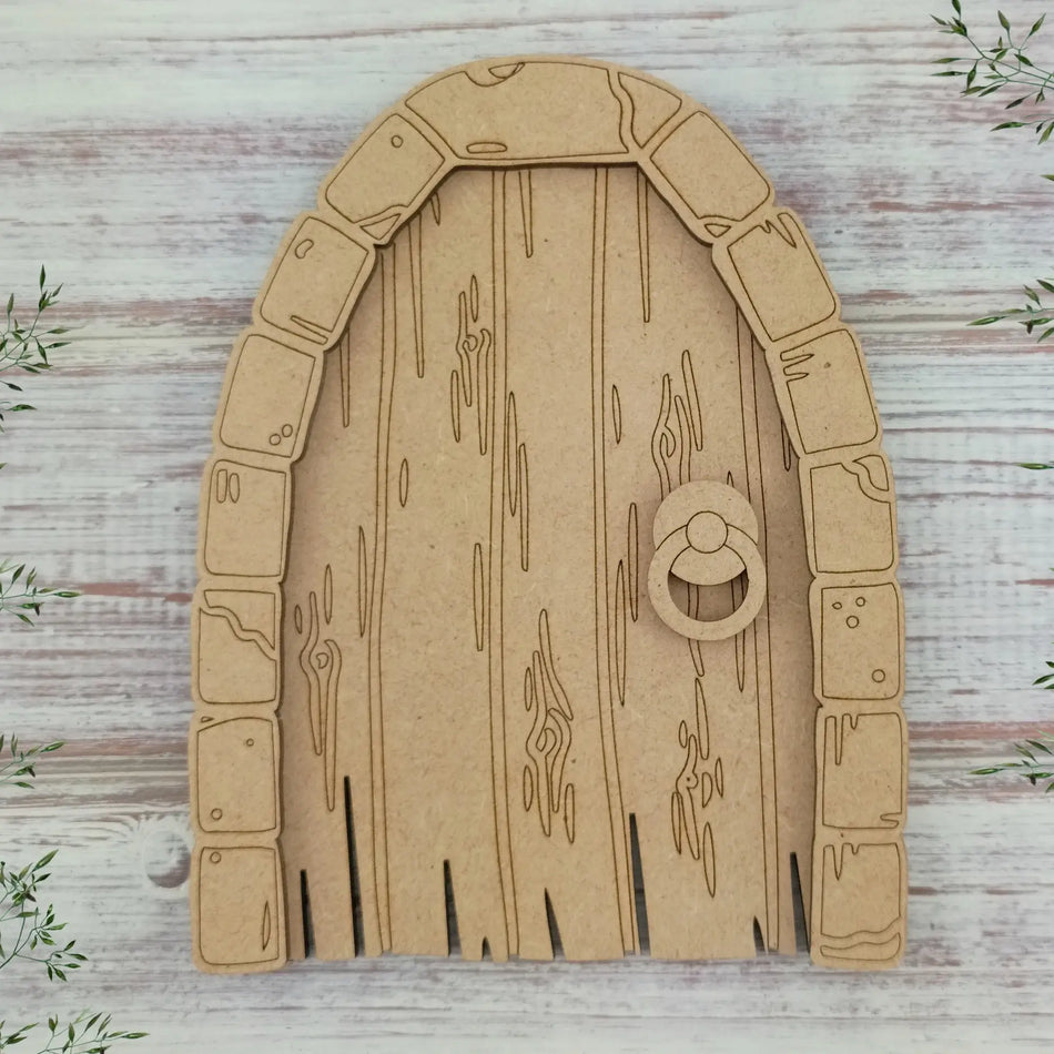 Cracked Stone Layered Fairy Door Craft Kit