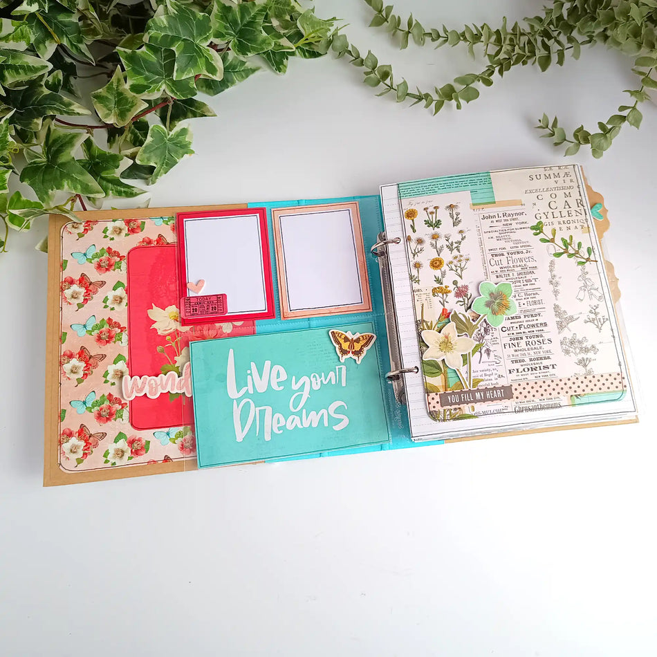 Simple Stories Premade Scrapbook