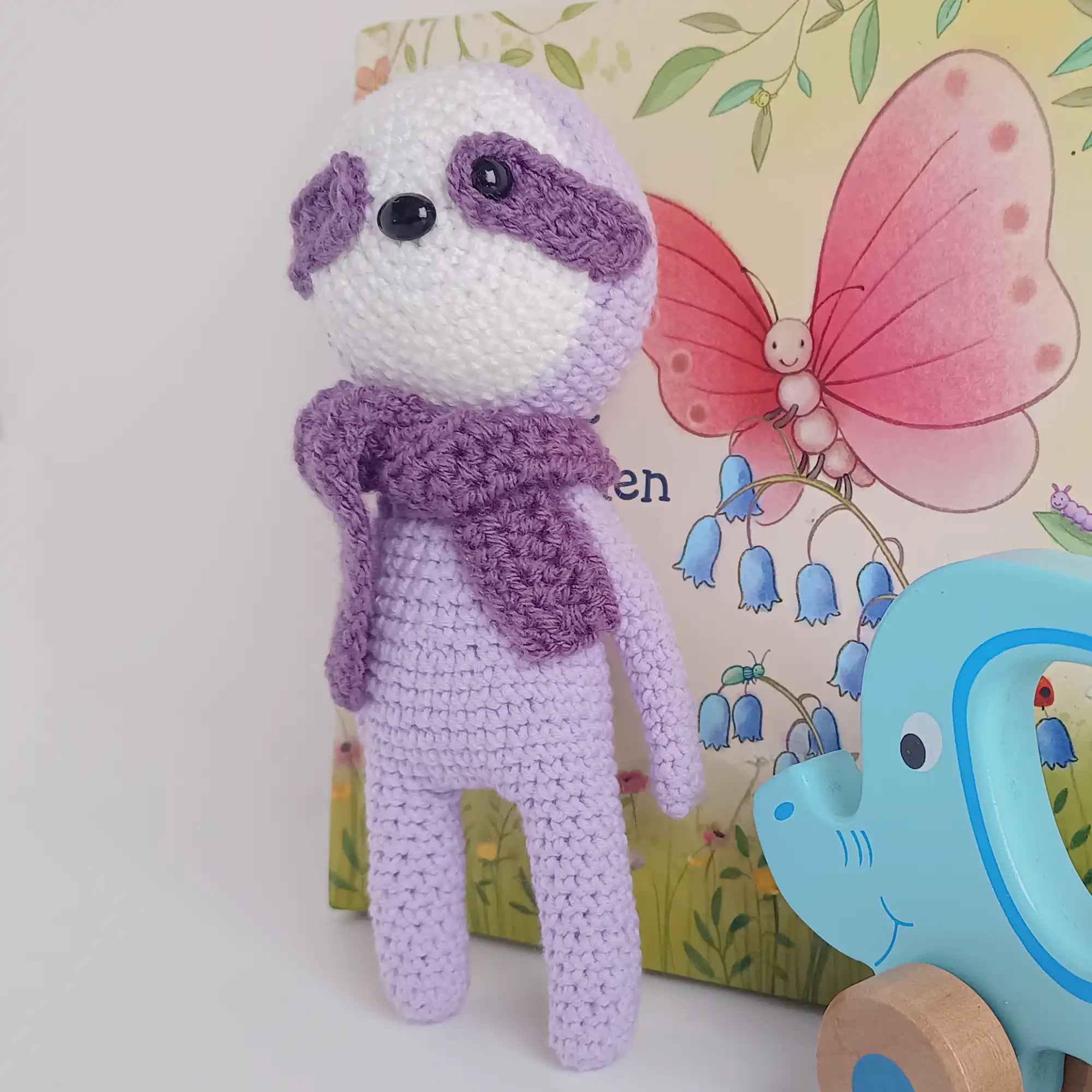 Crochet Sloth Amigurumi Gift