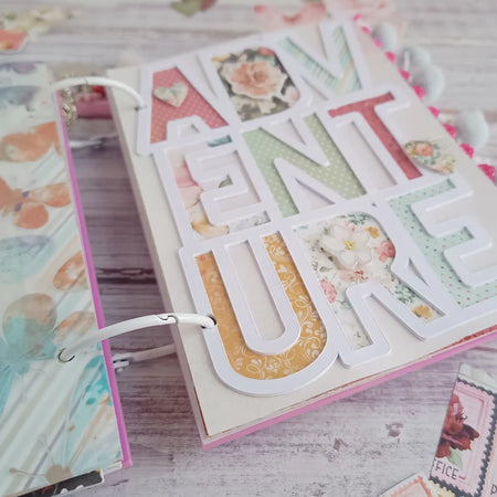 Adventure Scrapbook Page