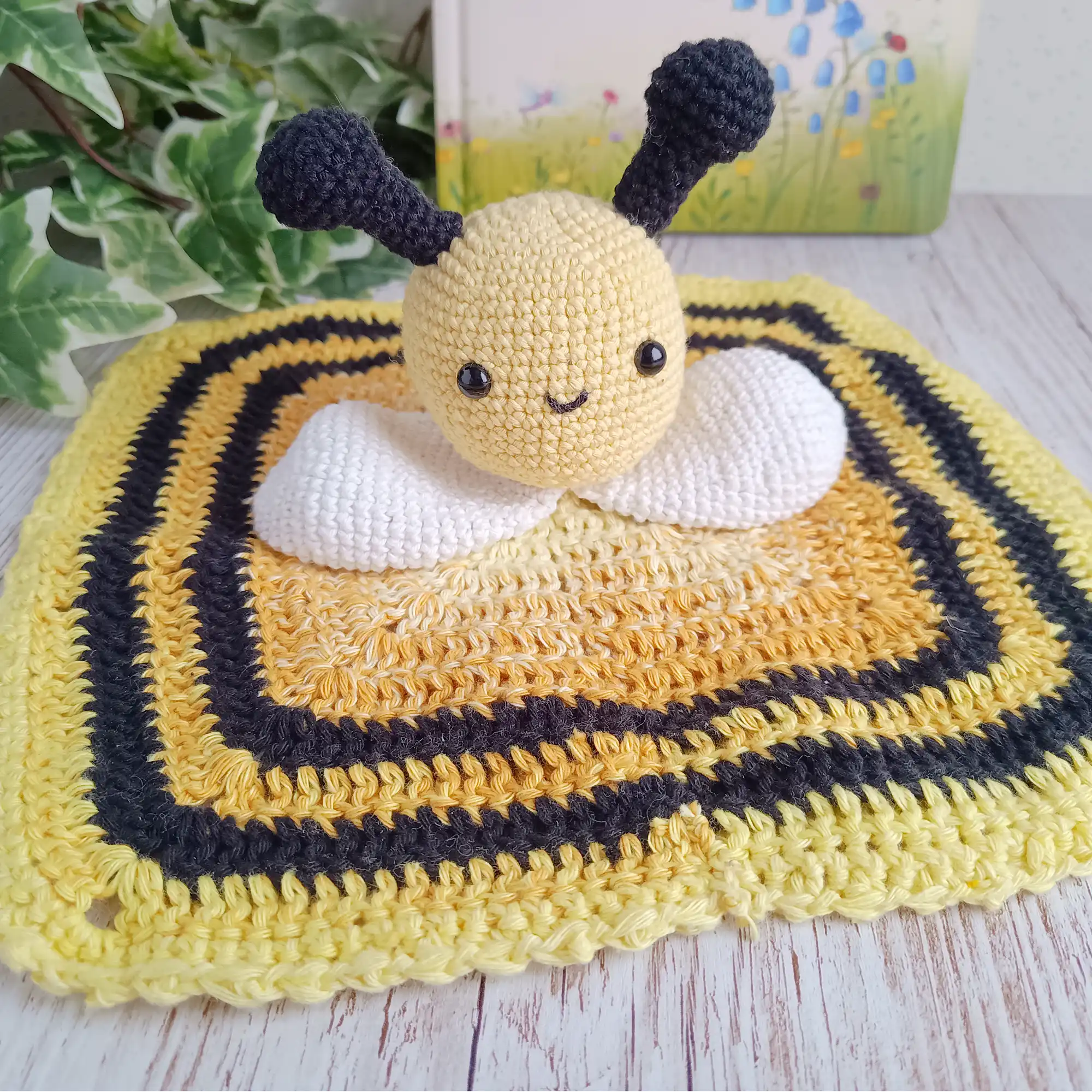 Handmade Lovey Blanket with Head