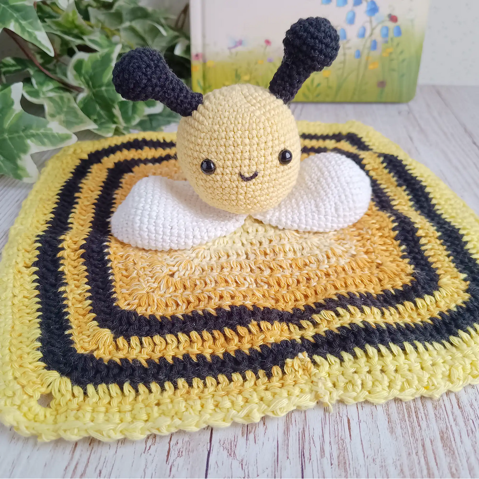 Handmade Lovey Blanket with Head