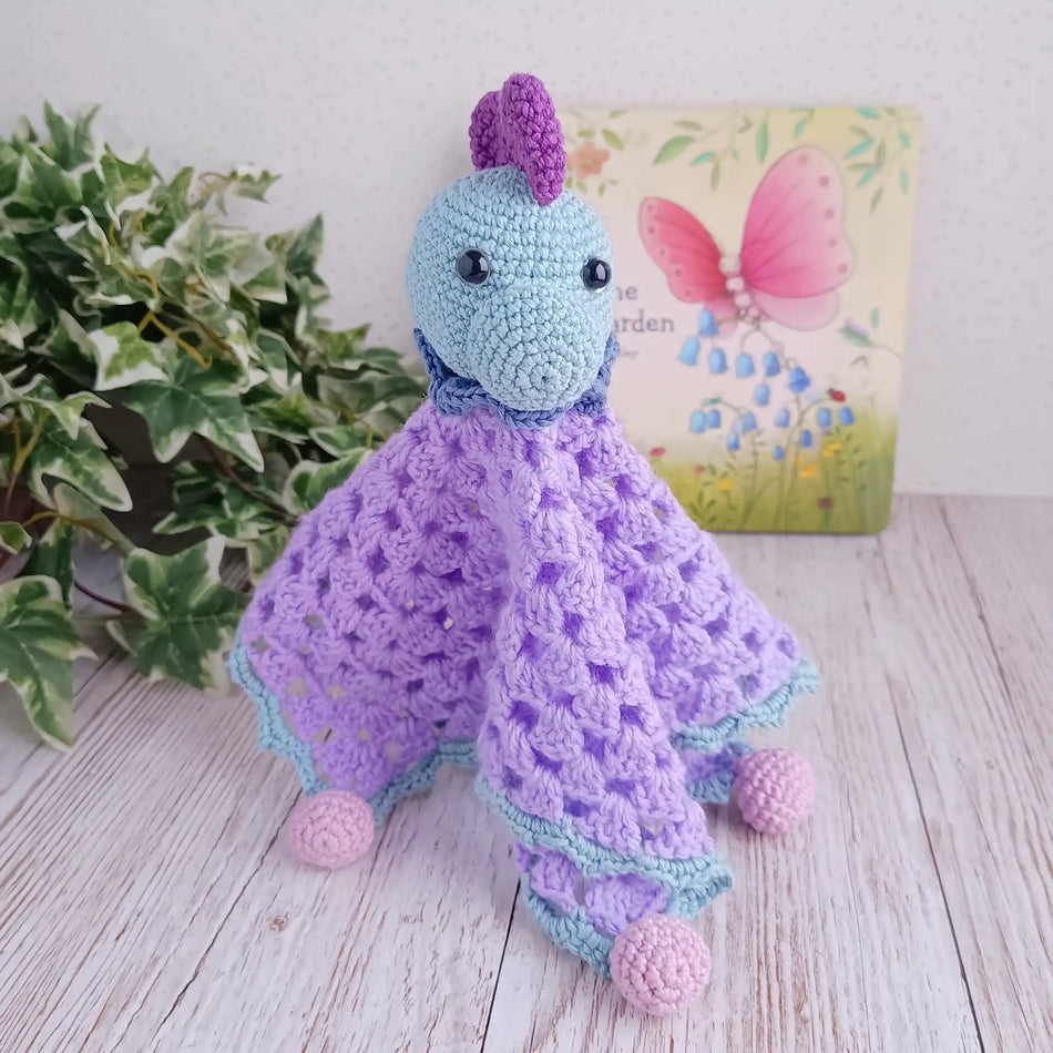 Crochet Dinosaur Blankie