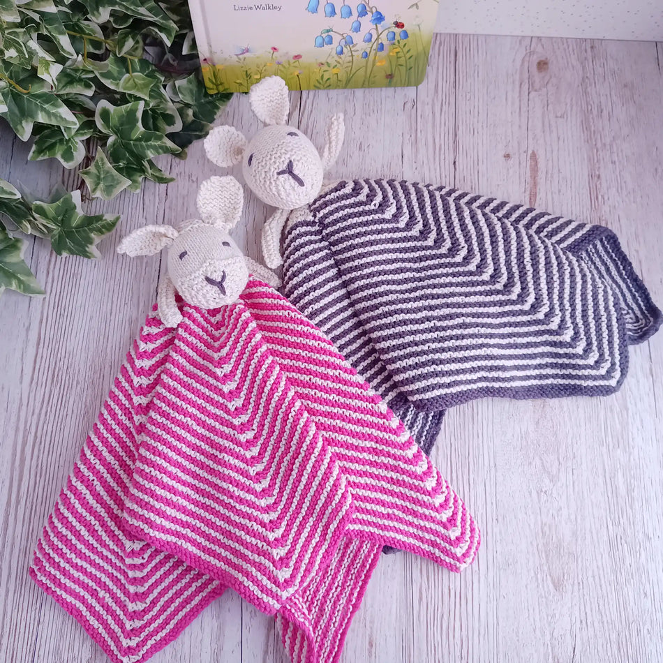 Knitted Rabbit Blankie