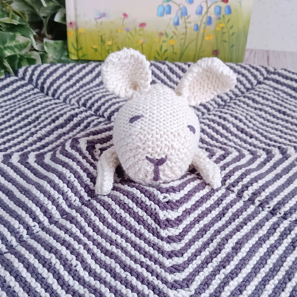 Crocheted Baby Lovey Blanket
