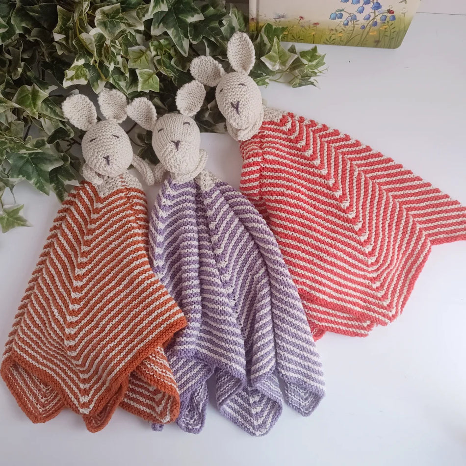 Knitted Rabbit Blankie