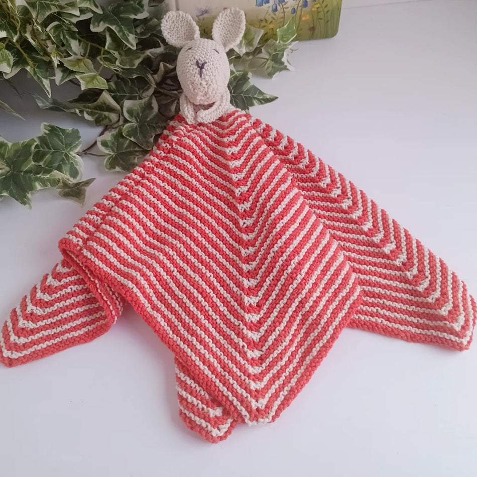 Knitted Rabbit Blankie
