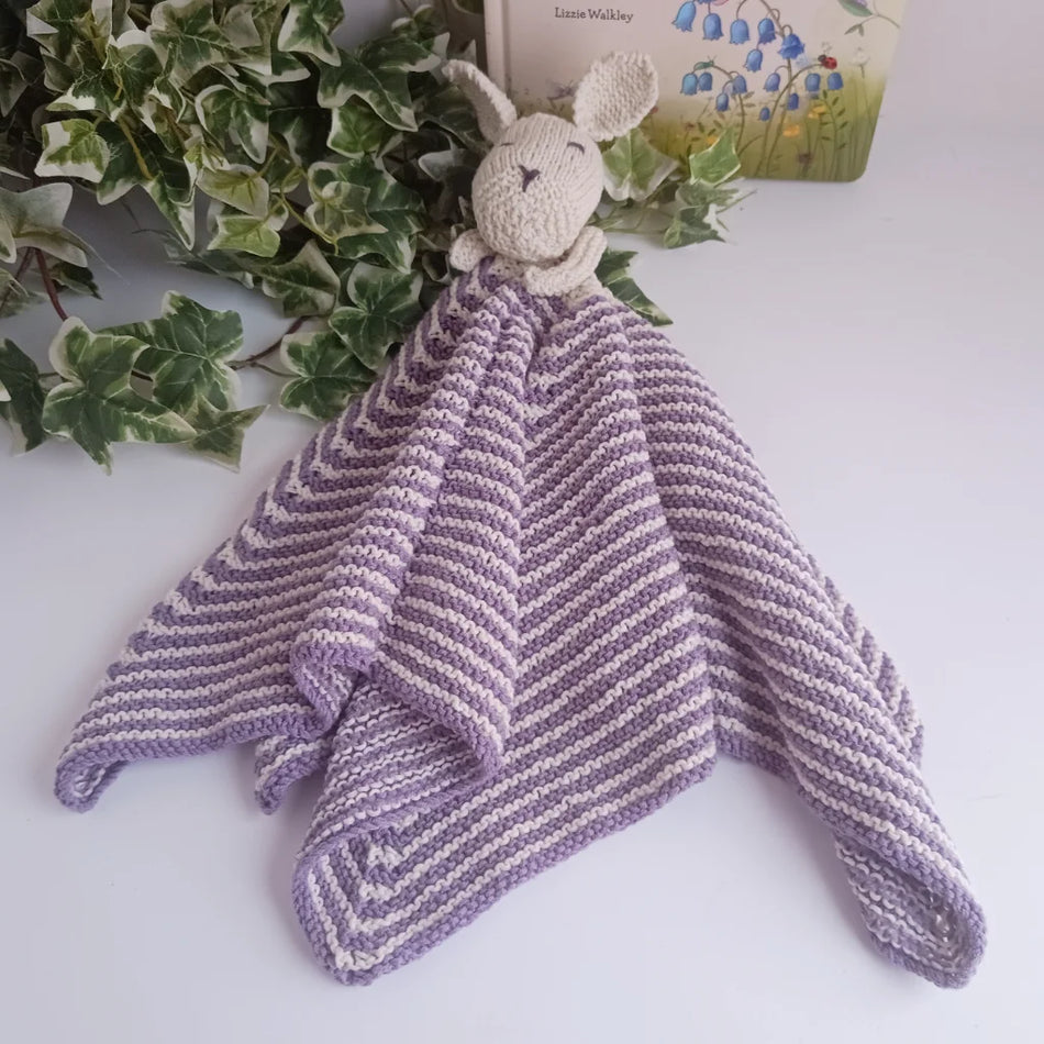 Knitted Rabbit Blankie