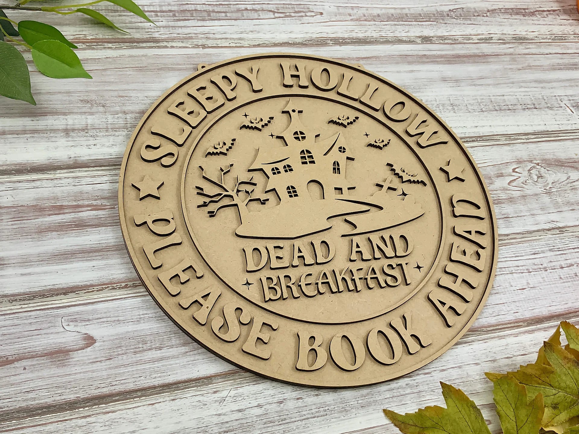 Ghostly Spooky Season Sign