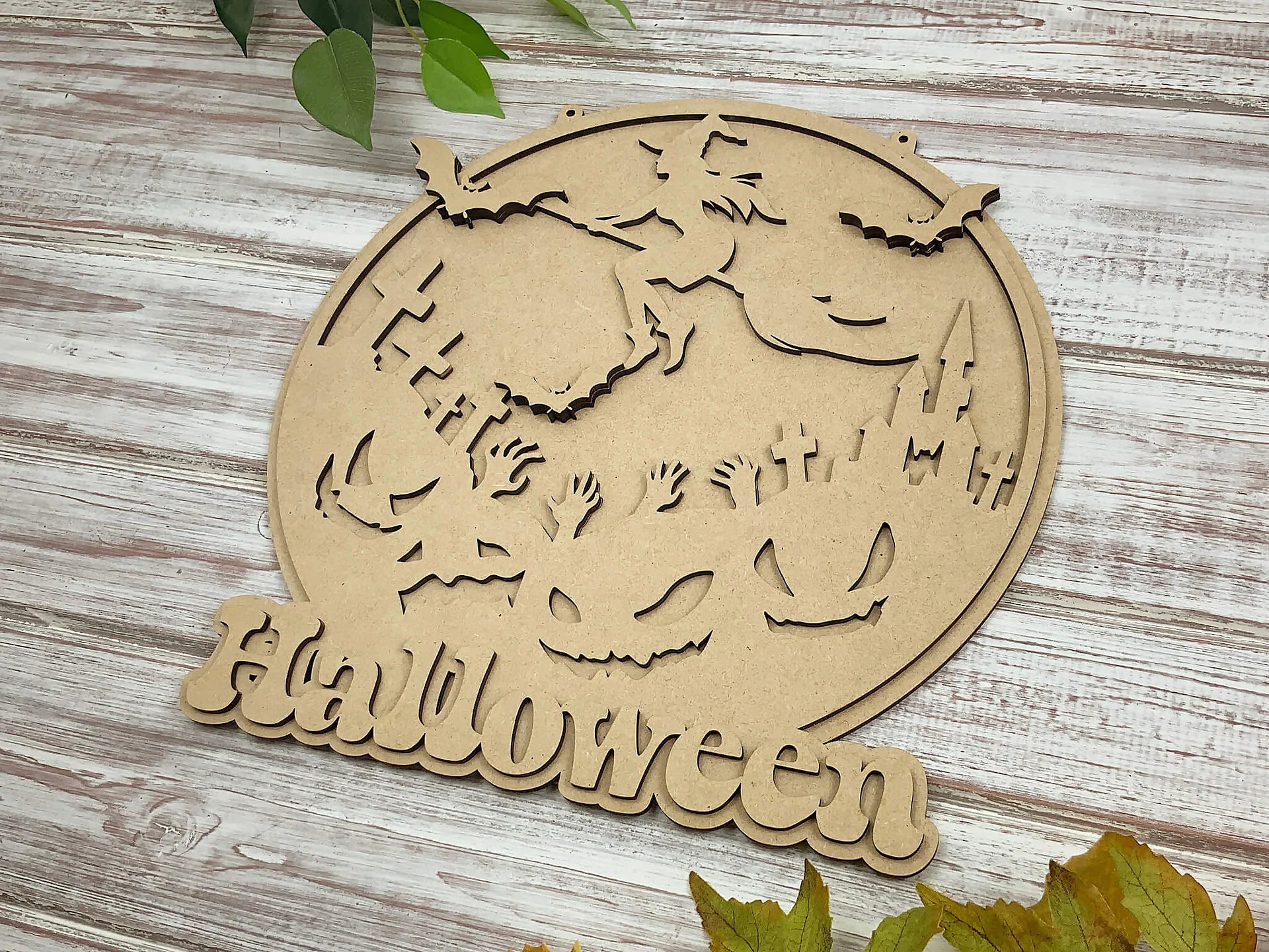 Haunted Graveyard Wall Art