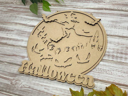 Haunted Graveyard Wall Art