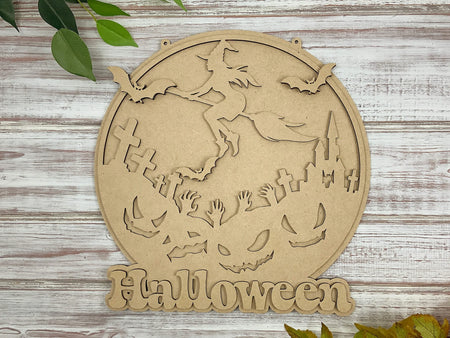 Halloween Hanging Wall Sign Kit