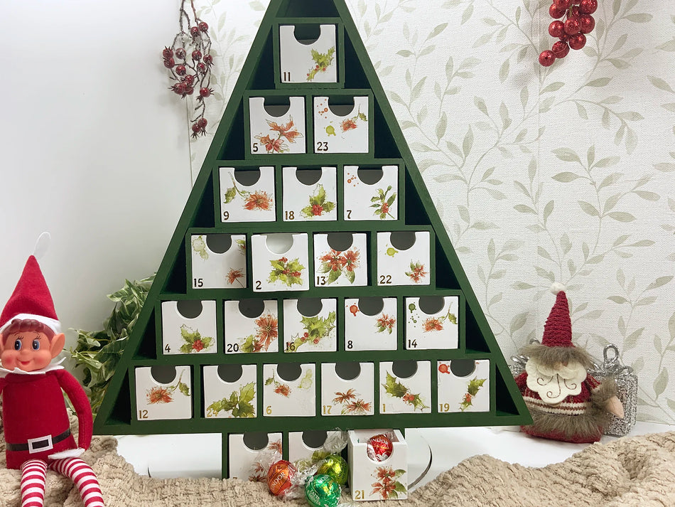 Christmas Tree Advent Calendar