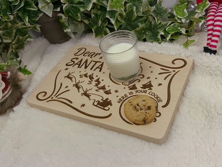 Father Christmas Cookie Board