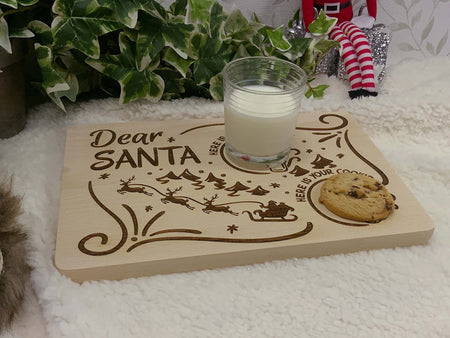 Santa Clause Treat Plate