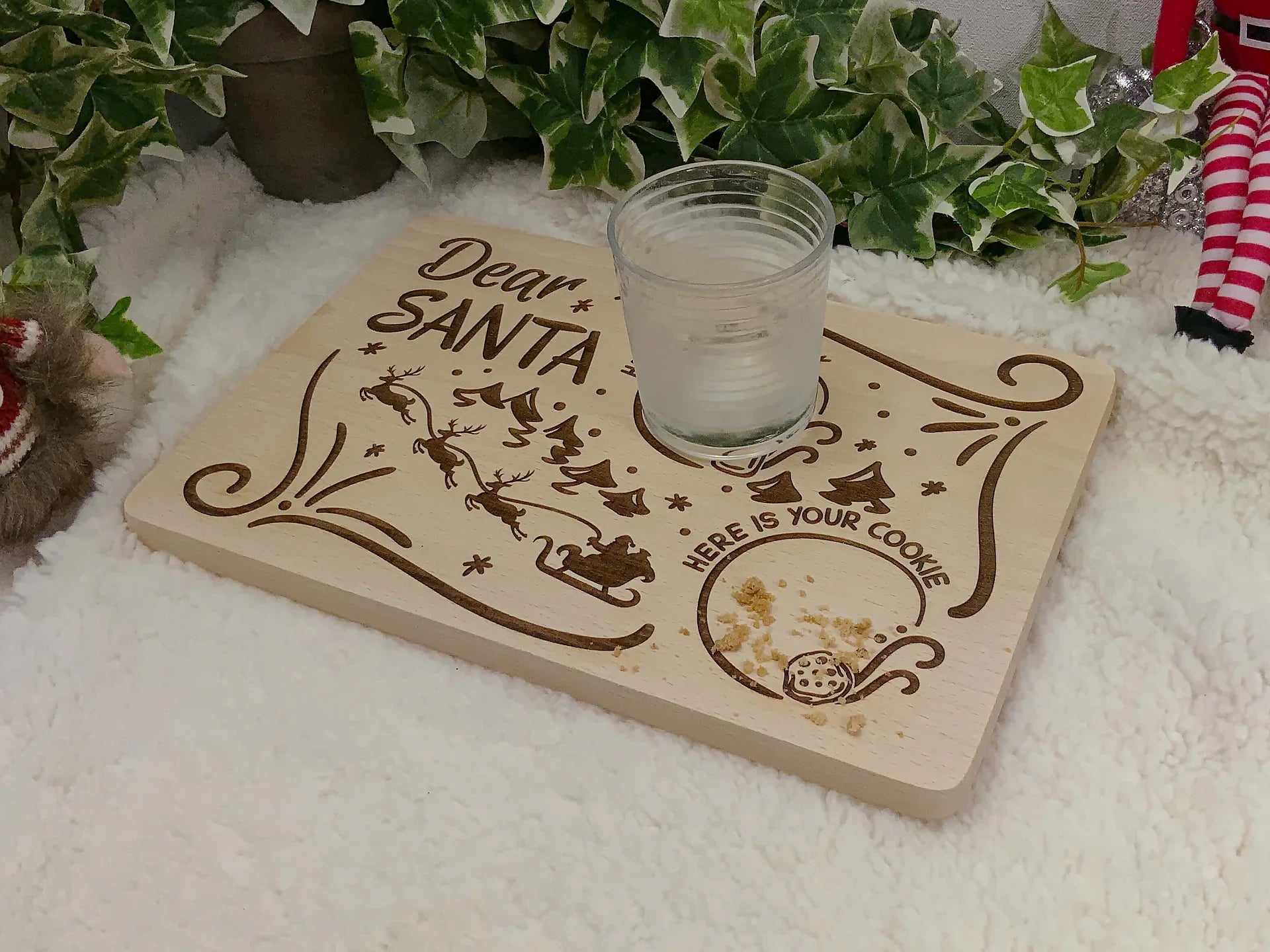 Children's Christmas Eve Santa Board
