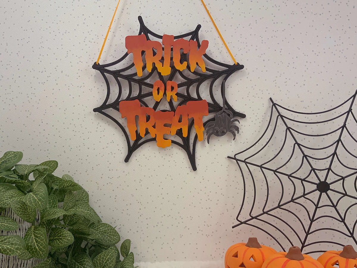 Trick or Treat Halloween Hanging Sign