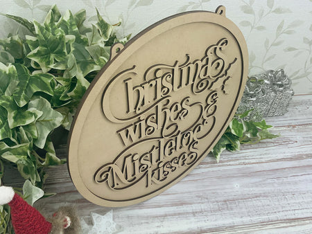 Christmas Wall Sign Kit