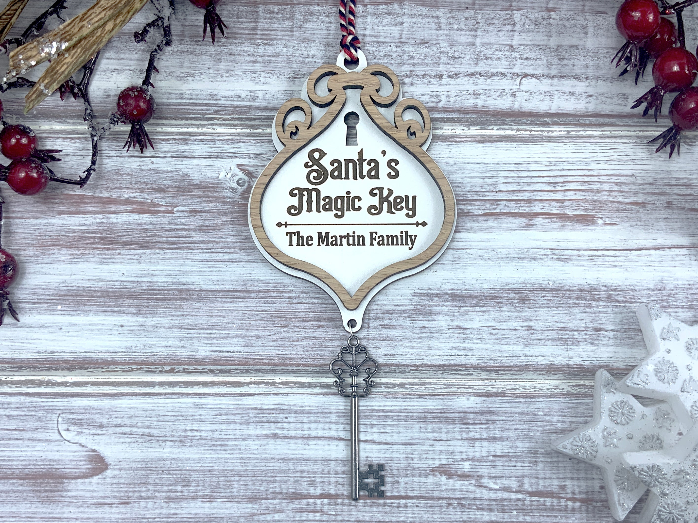 Family Name Santa's Magic Key
