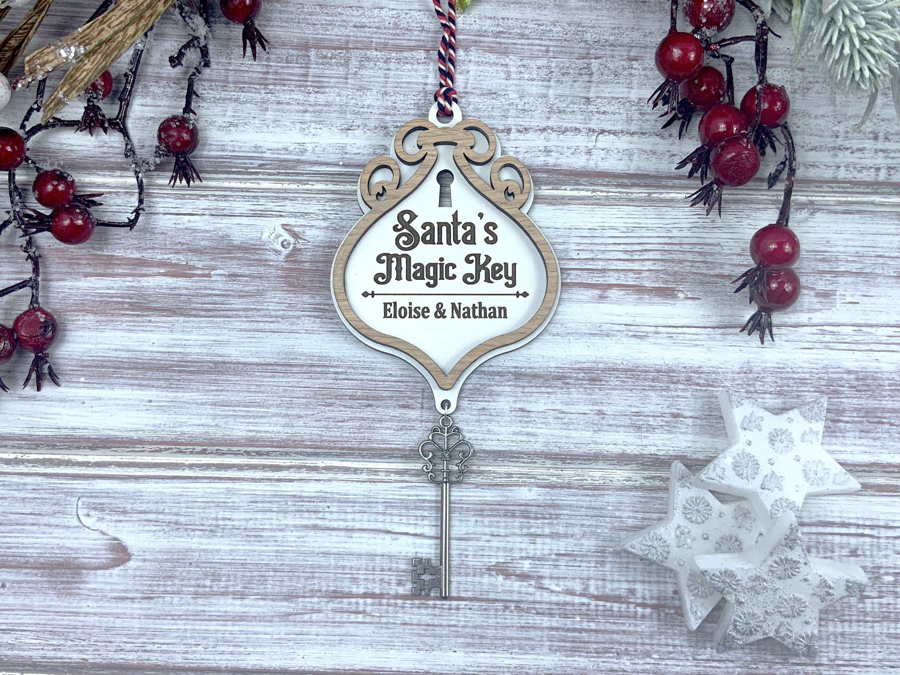Children's Name Santa's Magic Key