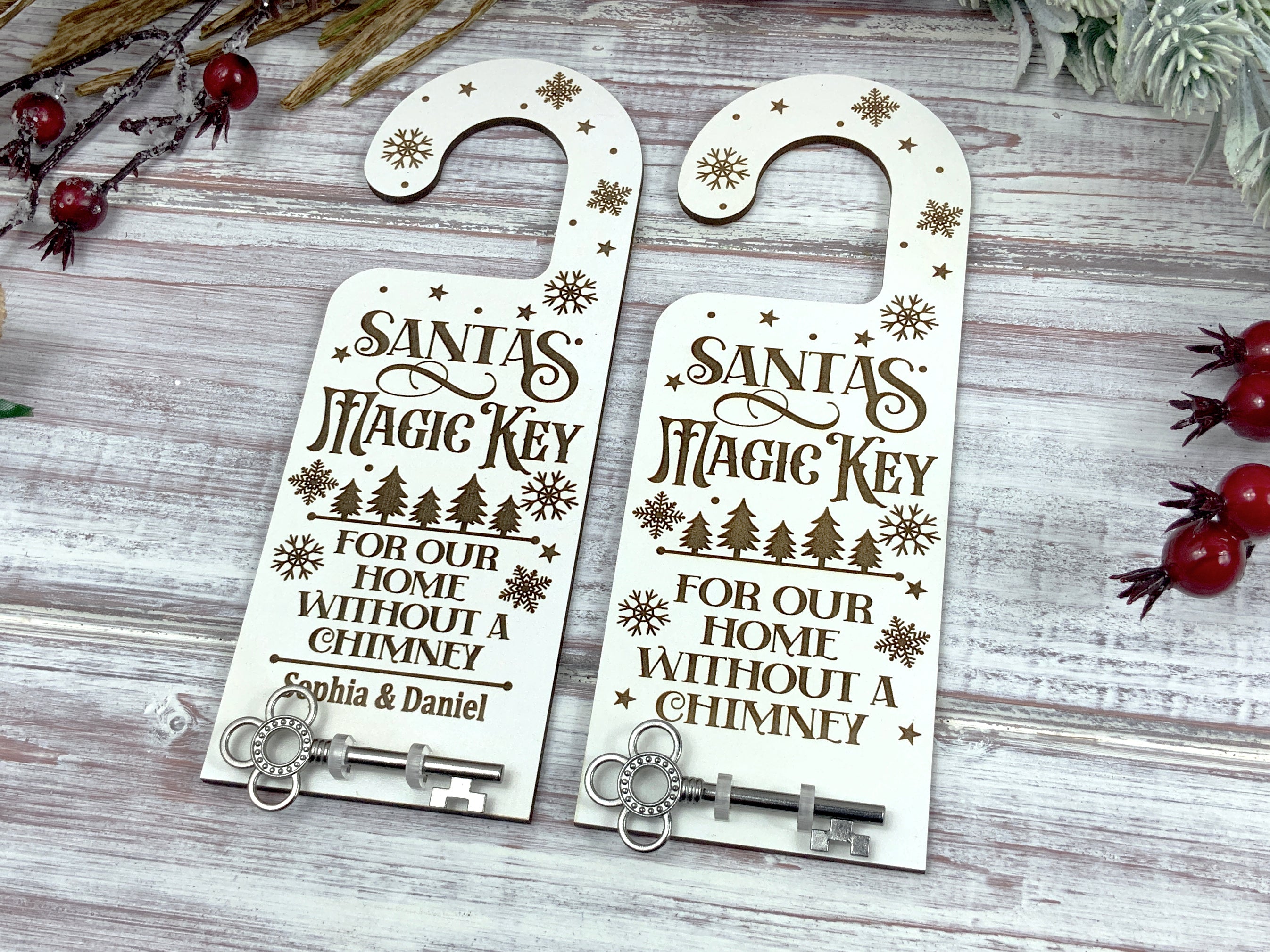 Santa's Key for Home with No Chimney