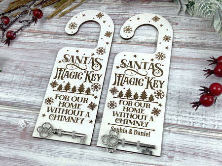 Santa Door Key Christmas Eve Box Filler