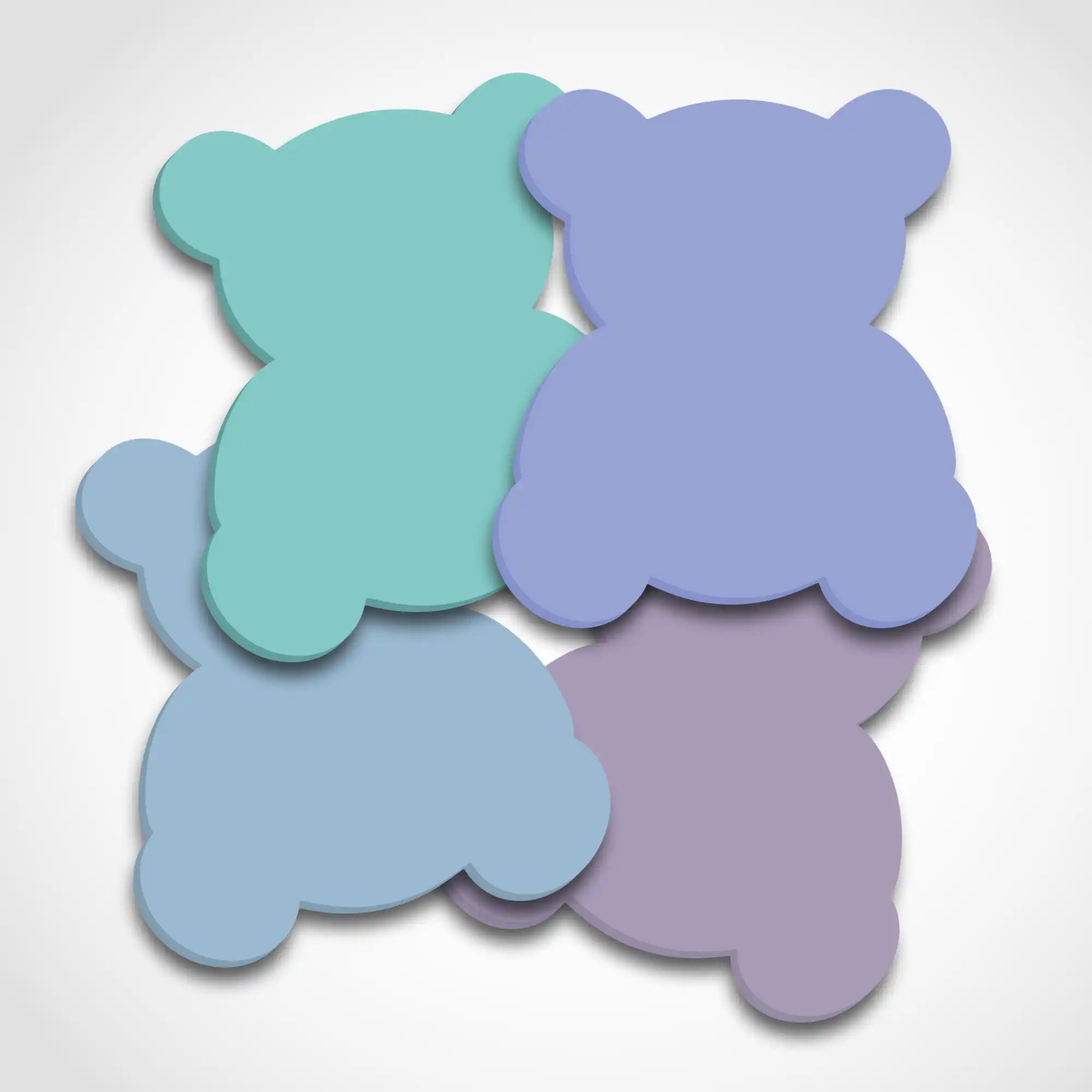 Acrylic shaped bears