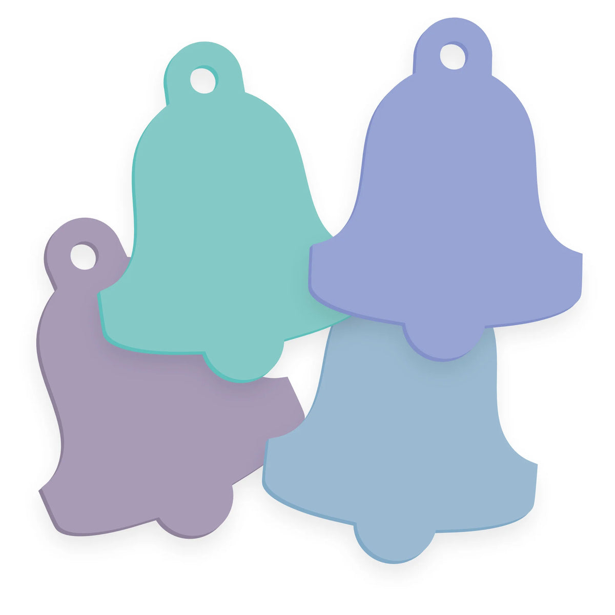 Acrylic Craft Shapes - Acrylic Bell Shaped Blanks Family Crafts