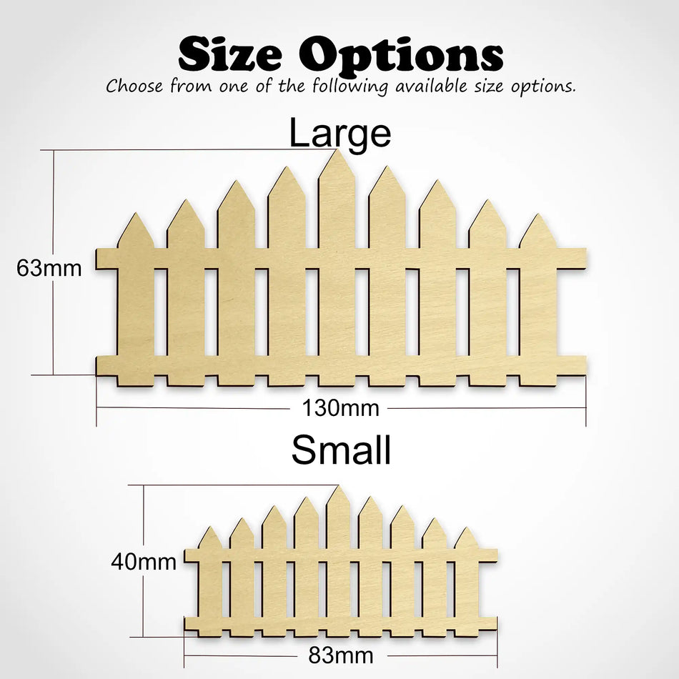 Fairy Garden Arched Picket Fence