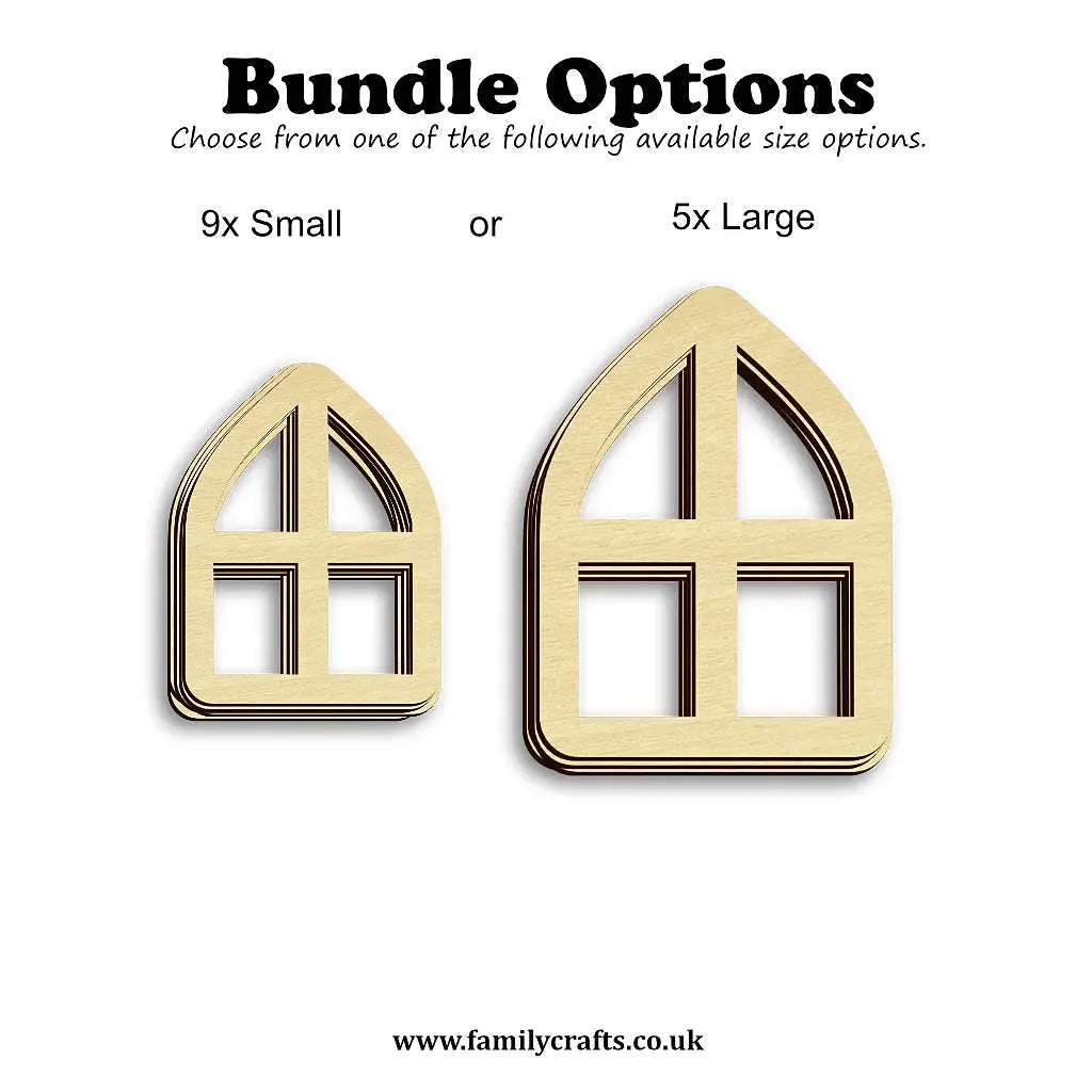arched fairy door window bundles