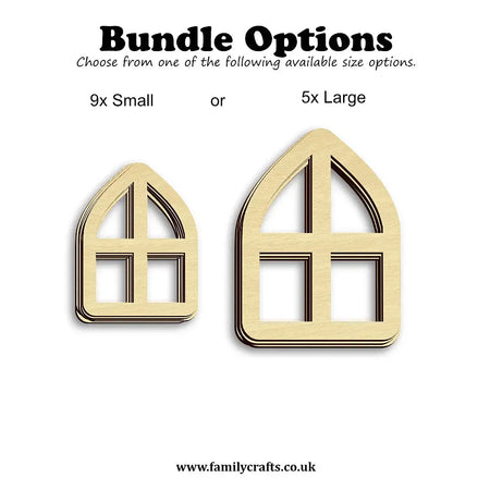 arched fairy door window bundles