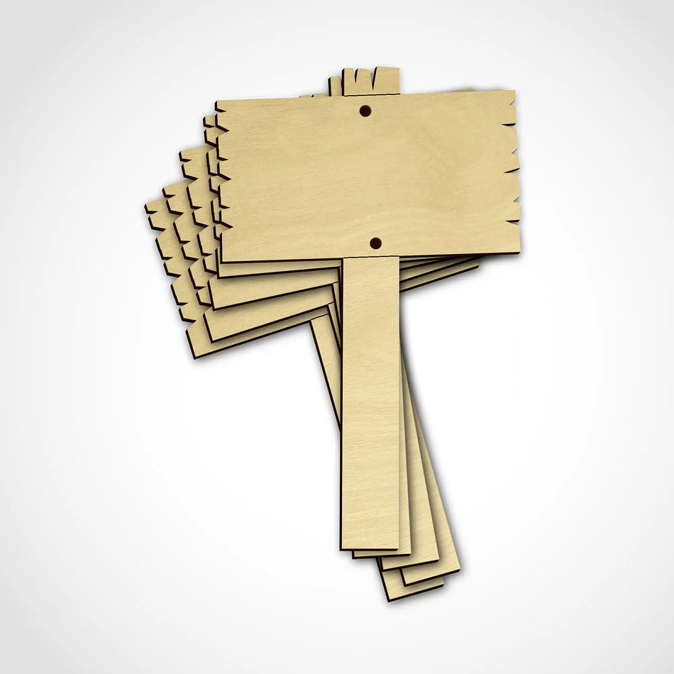 Blank Fairy Sign Posts