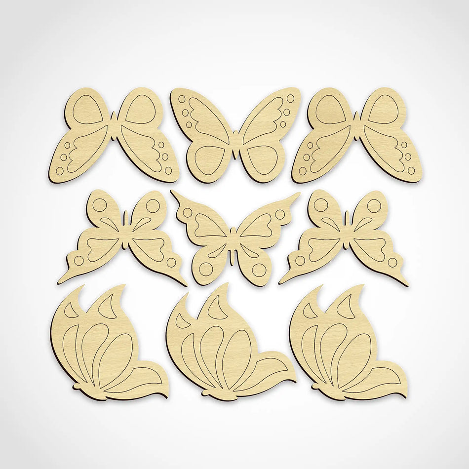 Butterfly Craft Shapes