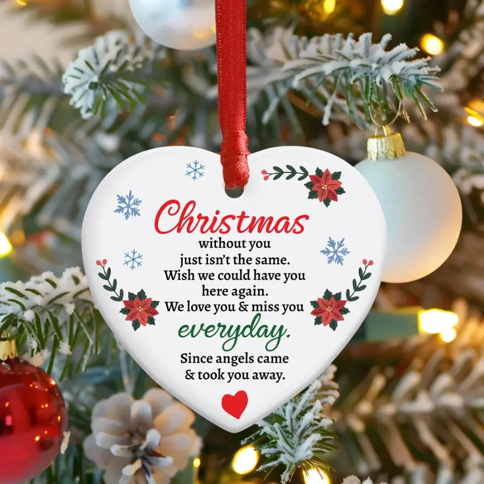 Our First Christmas Without You Bauble