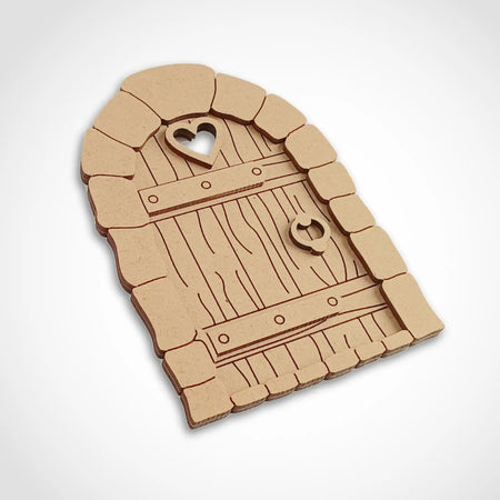 Layered Fairy Door Craft Kit with Woodgrain