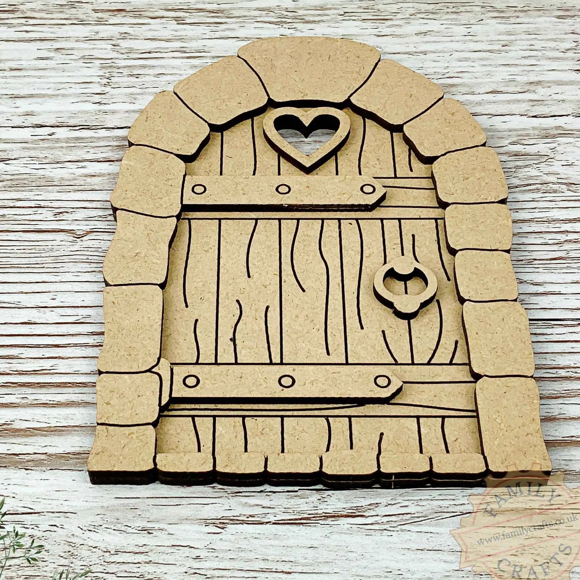 Wooden Fairy Door Craft Kit