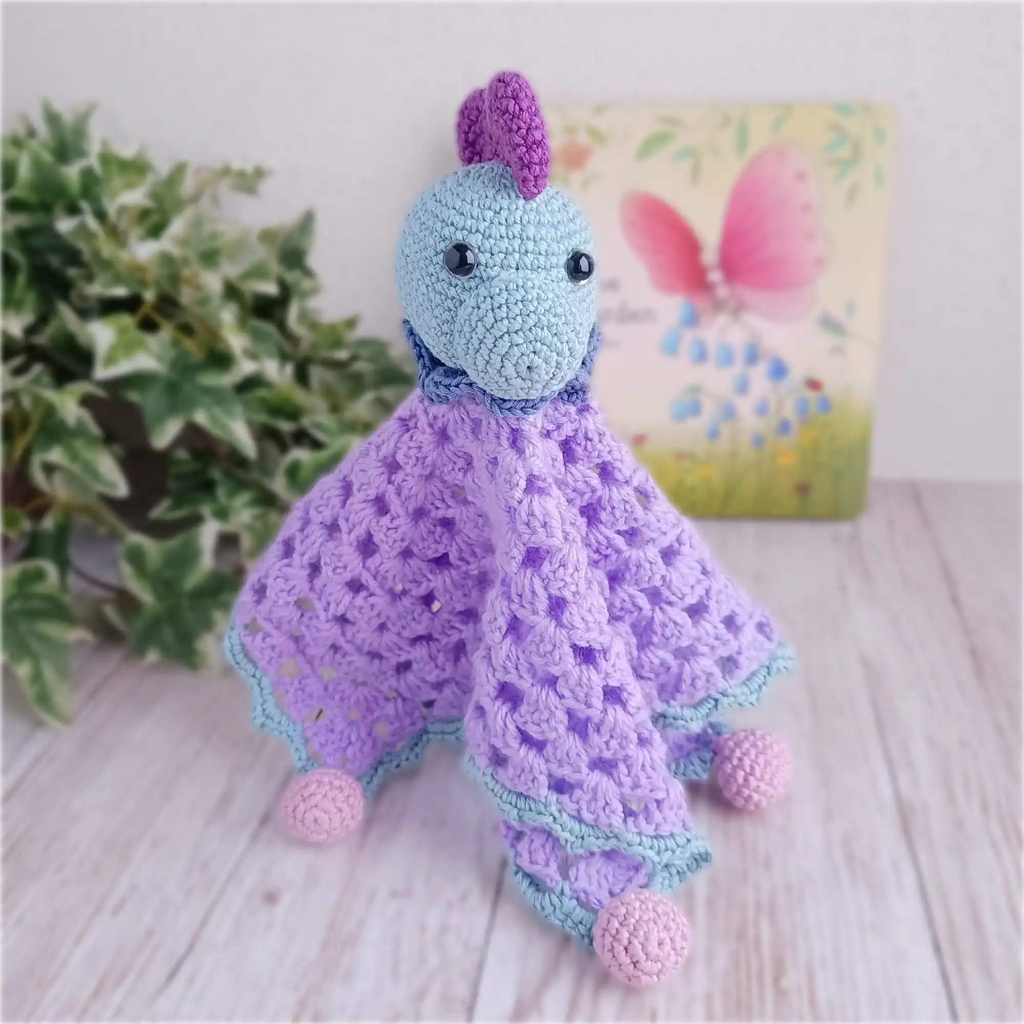 Crochet Dinosaur Blankie