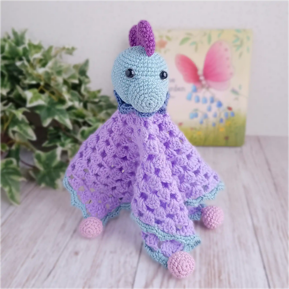 Crochet Dinosaur Blankie