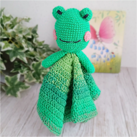 Crochet Frog Blankie