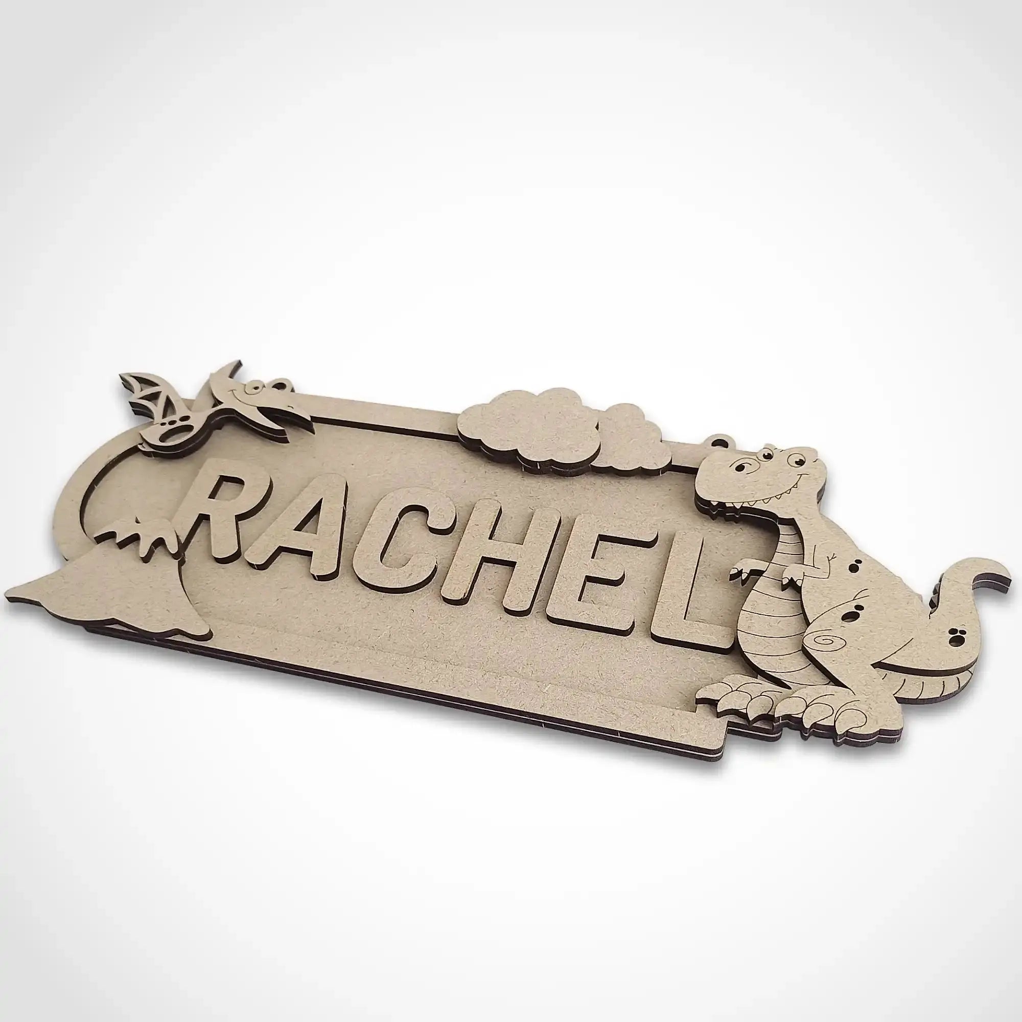 custom dinosaur street sign